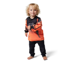 Мотоджерси детская Fox 180 Leed Kids Jersey  (Flow Orange, 2023)