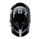 Мотошлем Fox V1 Leed Helmet  (Black/White, 2023)