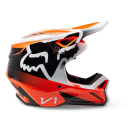 Мотошлем Fox V1 Leed Helmet  (Flow Orange, 2023)