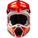 Мотошлем Fox V1 Leed Helmet  (Flow Orange, 2023)