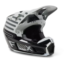 Мотошлем Fox V3 RS Ryaktr Helmet  (Steel Grey, 2023)