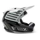 Мотошлем Fox V3 RS Ryaktr Helmet  (Steel Grey, 2023)