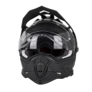 Шлем кроссовый со стеклом O'NEAL Sierra Flat V.22, мат. черный