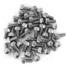 Шипы к педалям HT Aluminium Pins 1/8x8mm 40шт. ANS01/ANS06 Silver  (Silver, 2019)