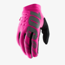 Мотоперчатки женские 100% Brisker Womens Glove   (Neon Pink/Black, 2021)