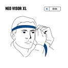 Шлем  KED NEO VISOR Ash Light