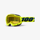 Очки 100% Accuri 2 Snowmobile Goggle Fluo Yellow /Yellow Vented Dual Lens  (Flow Yellow, 2021)