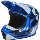 Мотошлем Fox V1 Lux Helmet  (Blue, 2022)