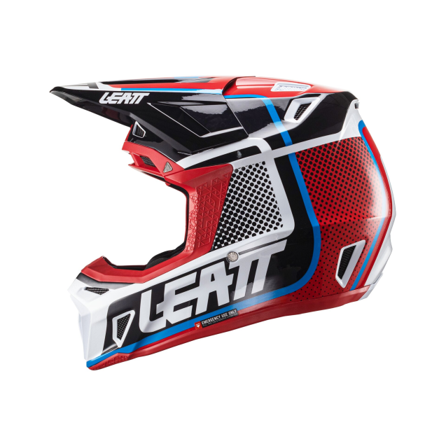 Мотошлем Leatt Moto 8.5 Helmet Kit  (Red, 2024)