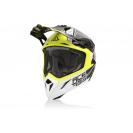 Шлем Acerbis STEEL CARBON White/Yellow