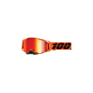 Очки 100% Armega Goggle CW2 / Mirror Red Lens  (Orange, 2022)