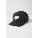 Бейсболка Fox Transposition Flexfit Hat   (Black/Grey, 2021)