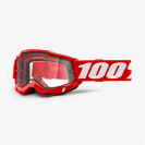 Очки 100% Accuri 2 Enduro Goggle Red / Clear Dual Lens  (Red, 2021)