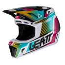 Мотошлем Leatt Moto 8.5 Helmet Kit  (Aqua, 2022)