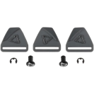 Застежки к наколенникам Leatt Buckle Kit Dual Axis Pro Pair  (Black, 2024)