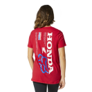 Футболка женская Fox Honda SS Tee  (Flow Red, 2021)