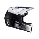 Мотошлем Leatt Moto 8.5 Helmet Kit  (Black/White, 2024)