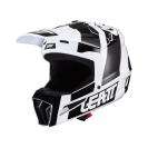 Мотошлем подростковый Leatt Moto 3.5 Junior Helmet  (Black/White, 2024)