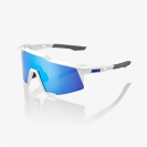 Очки спортивные 100% Speedcraft Matte White / HIPER Blue Multilayer Mirror Lens  (White, 2021)