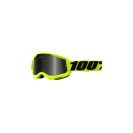 Очки 100% Strata 2 Sand Goggle Fluo Yellow / Smoke Lens  (Fluo Yellow, 2022)