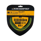 Набор рубашек и тросиков переключения Jagwire Pro Shift Kit 2X Organic Green  (Organic Green, 2021)