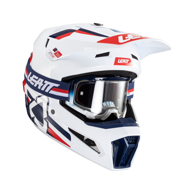 Мотошлем Leatt Moto 3.5 Helmet Kit  (Royal, 2024)