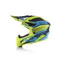 Шлем Acerbis X-TRACK Light Blue/Fluo Yellow