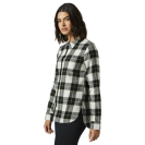 Рубашка женская Fox Pines Flannel  (Light Grey, 2021)