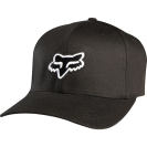 Бейсболка Fox Legacy Flexfit Hat  (Black, 2021)