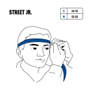 Детский велосипедный шлем  KED STREET JR. PRO Grey