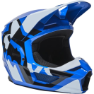 Мотошлем Fox V1 Lux Helmet  (Blue, 2022)