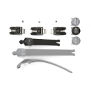 Стрепы к мотоботам Fox Comp-X Strap/Pass/Buckle Kit   (Grey, 2022)