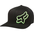Бейсболка Fox Flex 45 Flexfit Hat  (Black/Green, 2021)