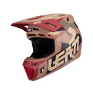 Мотошлем Leatt Moto 8.5 Helmet Kit  (RubyStone, 2024)