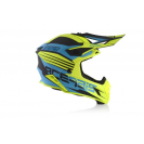 Шлем Acerbis X-TRACK Light Blue/Fluo Yellow