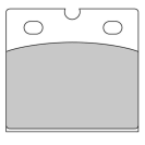 Тормозные колодки дисковые, FERODO(FDB108P)