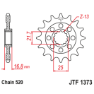 Звезда ведущая , с демпфером, JT 1373.17RB