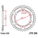 Звезда задняя (ведомая),(сталь) JT 300.46