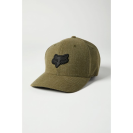 Бейсболка Fox Transposition Flexfit Hat   (Olive Green, 2021)