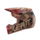 Мотошлем Leatt Moto 8.5 Helmet Kit  (RubyStone, 2024)