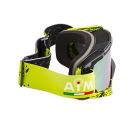 Очки кроссовые AiM (PRO) 157-600 Black-Yellow Glossy