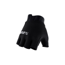 Велоперчатки 100% Exceeda Gel Short Finger Glove  (Black, 2022)