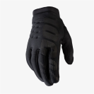 Мотоперчатки 100% Brisker Glove  (Black/Grey, 2021)