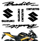 Наклейка на пластик, Suzuki Bandit-400 (decals_bandit_red)