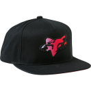 Бейсболка Fox Pyre Snapback Hat  (Black, 2021)