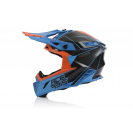 Шлем Acerbis STEEL CARBON Orange/Blue