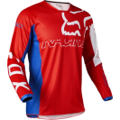 Мотоджерси Fox 180 Skew Jersey  (White/Red/Blue, 2022)