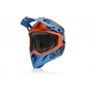 Шлем Acerbis STEEL CARBON Orange/Blue