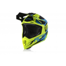 Шлем Acerbis X-TRACK Light Blue/Fluo Yellow